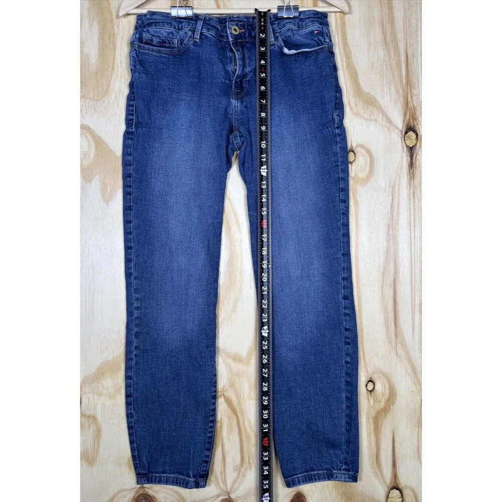 Tommy Hilfiger Jeans Boys 6 Blue Straight Leg Stretch Denim Classic Fit